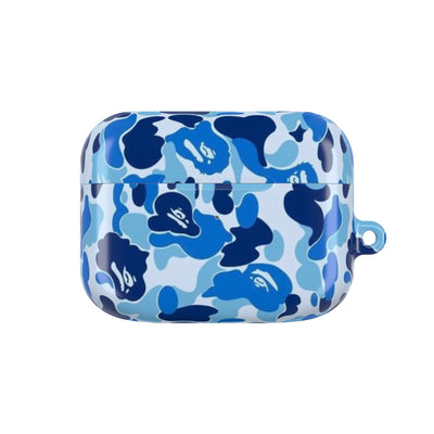 Bape Blue Camo AirPod Case
