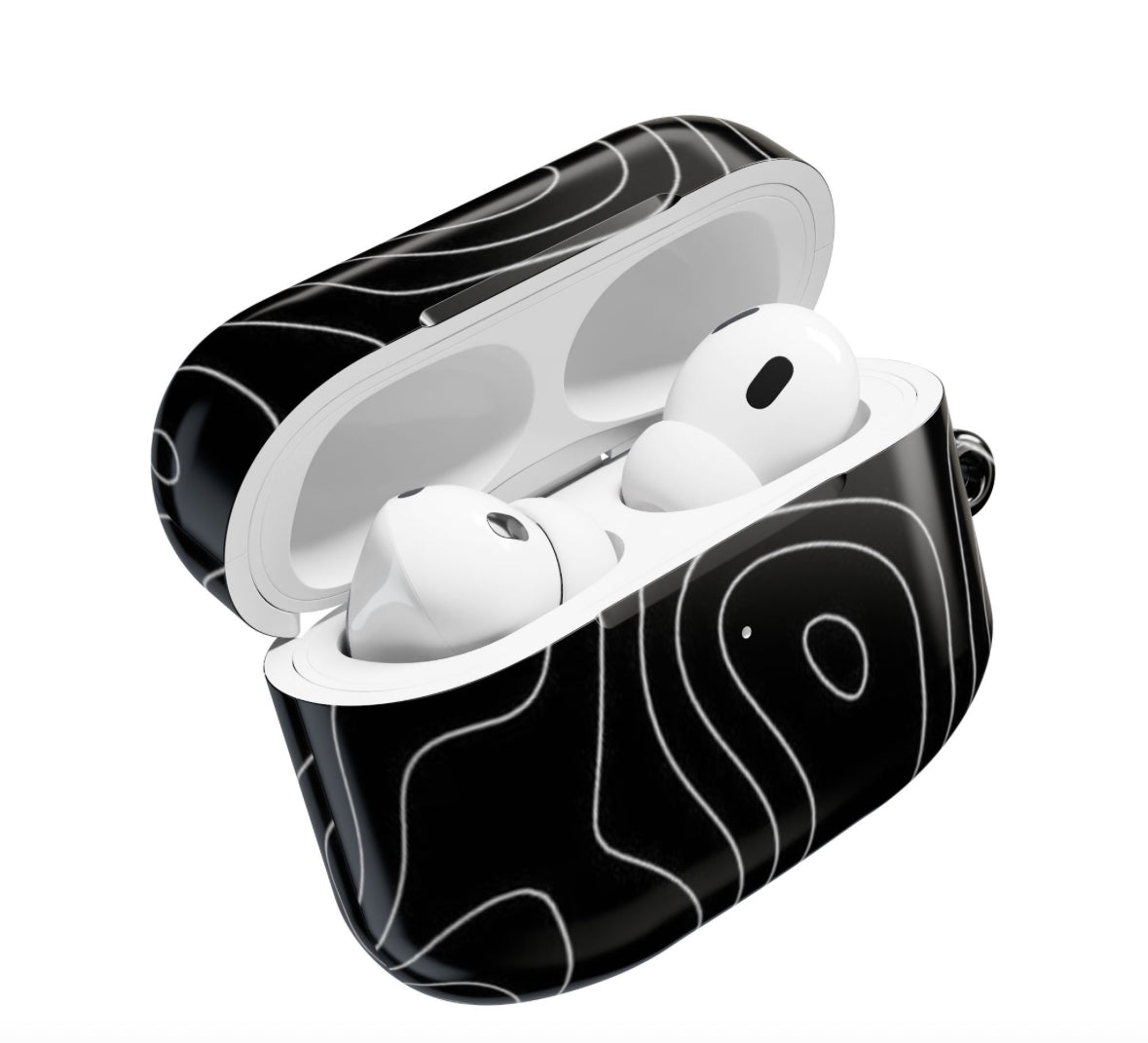Black & White Topographic Case