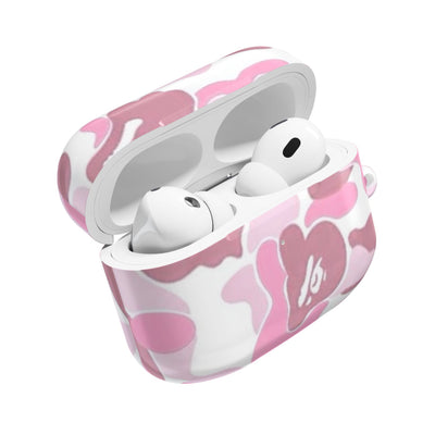 Bape camo Babypink AirPod Case