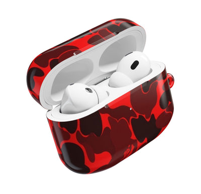 Bape Red Camo Case