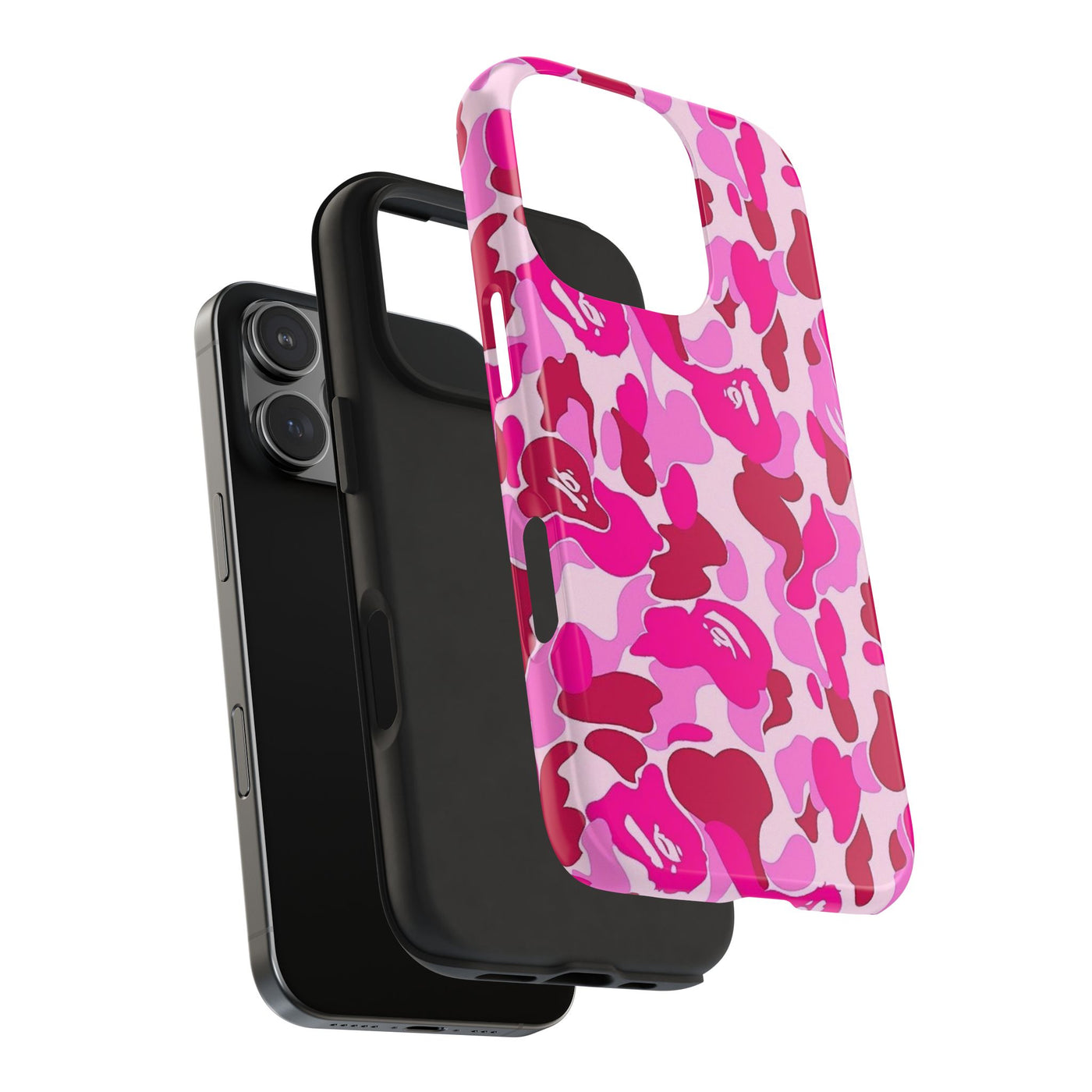 Bape Camo Pink Case